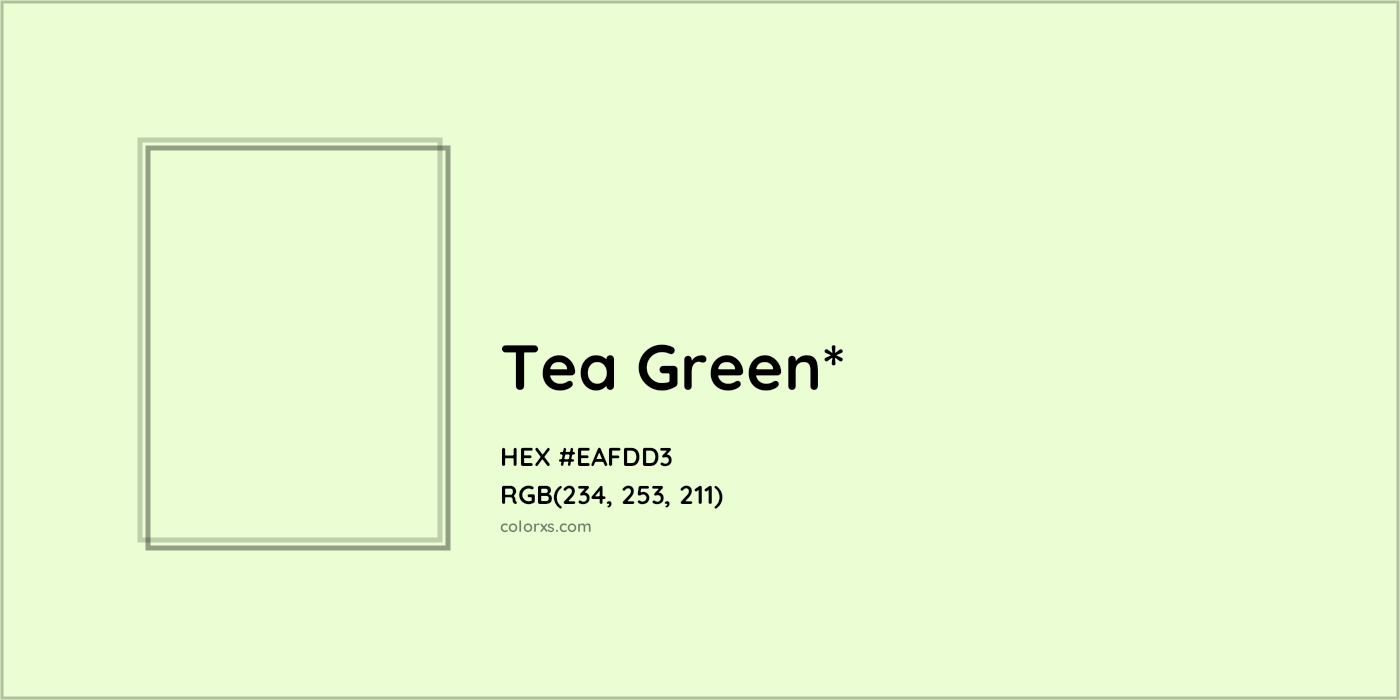 HEX #EAFDD3 Color Name, Color Code, Palettes, Similar Paints, Images