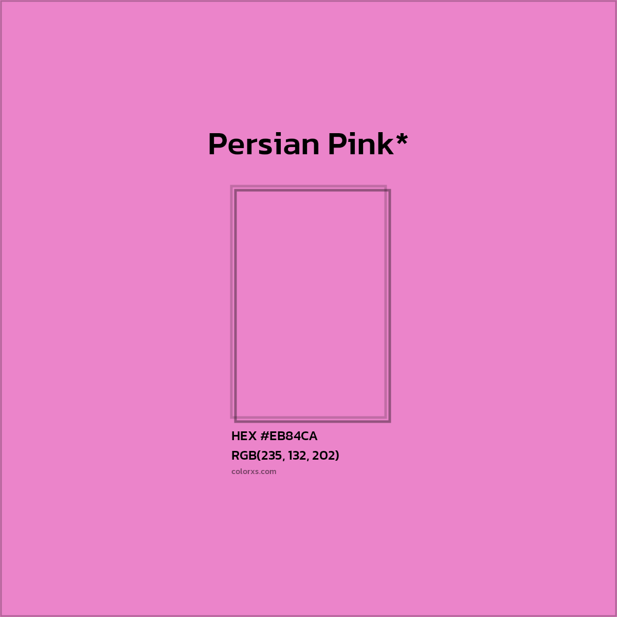 HEX #EB84CA Color Name, Color Code, Palettes, Similar Paints, Images