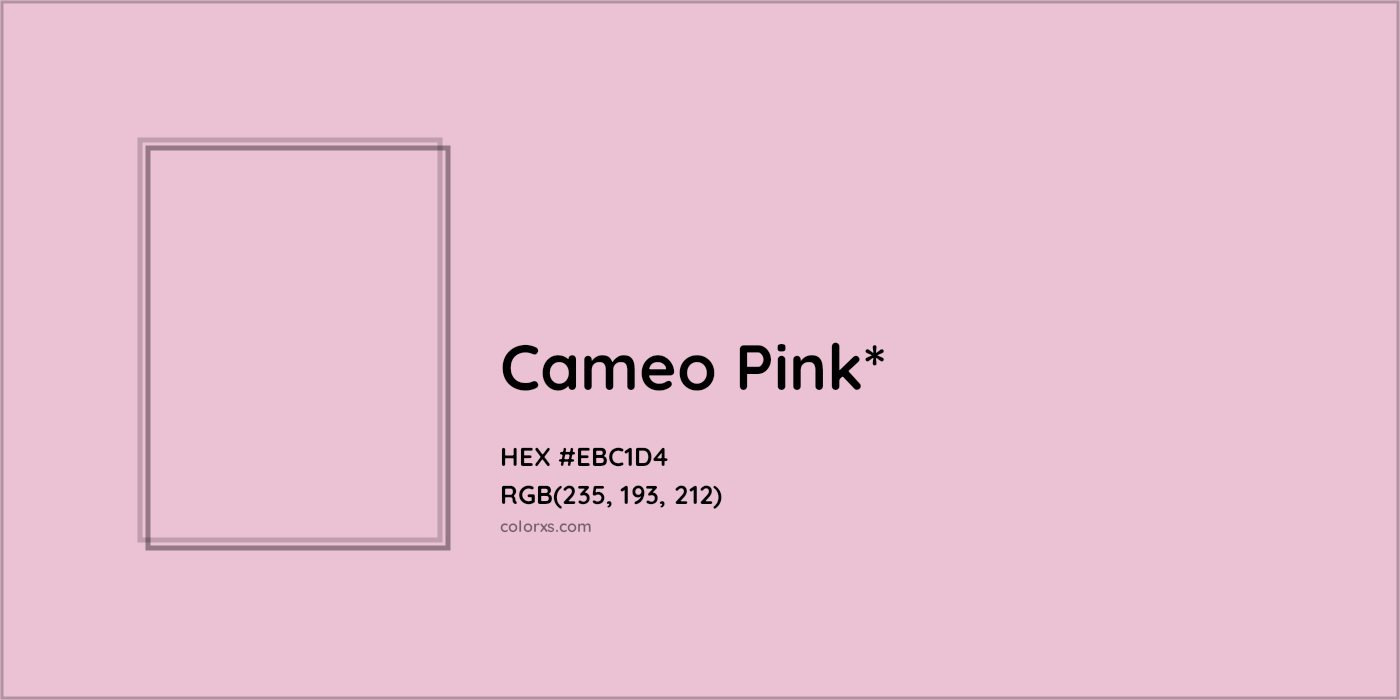 HEX #EBC1D4 Color Name, Color Code, Palettes, Similar Paints, Images