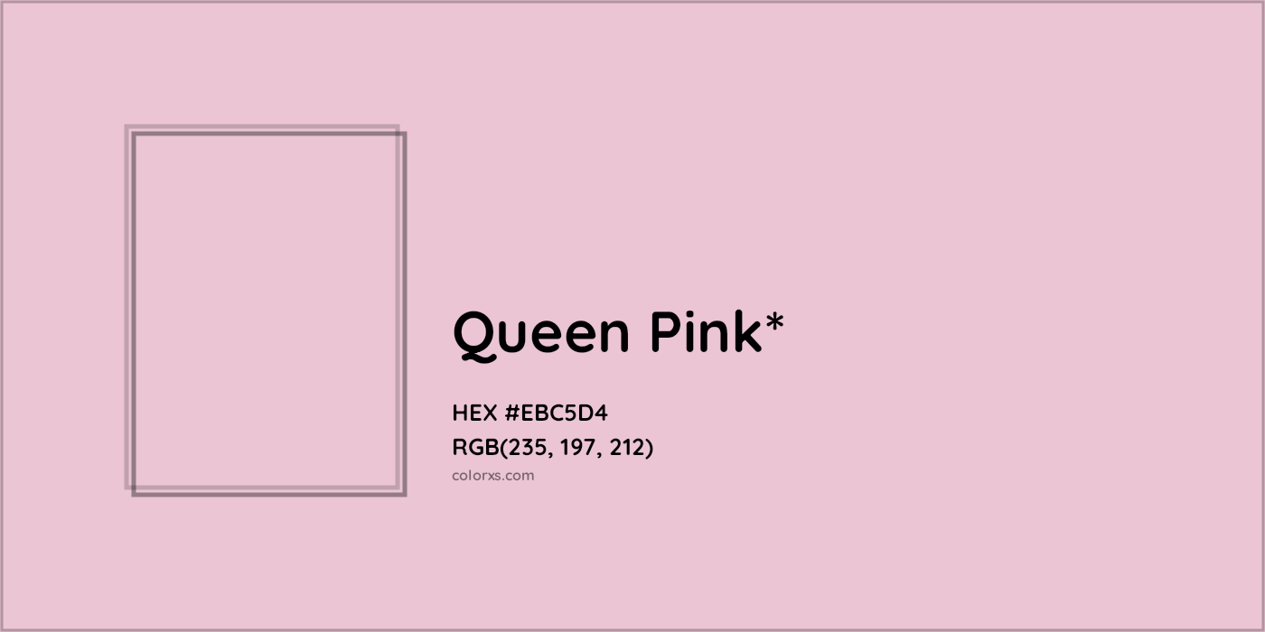 HEX #EBC5D4 Color Name, Color Code, Palettes, Similar Paints, Images