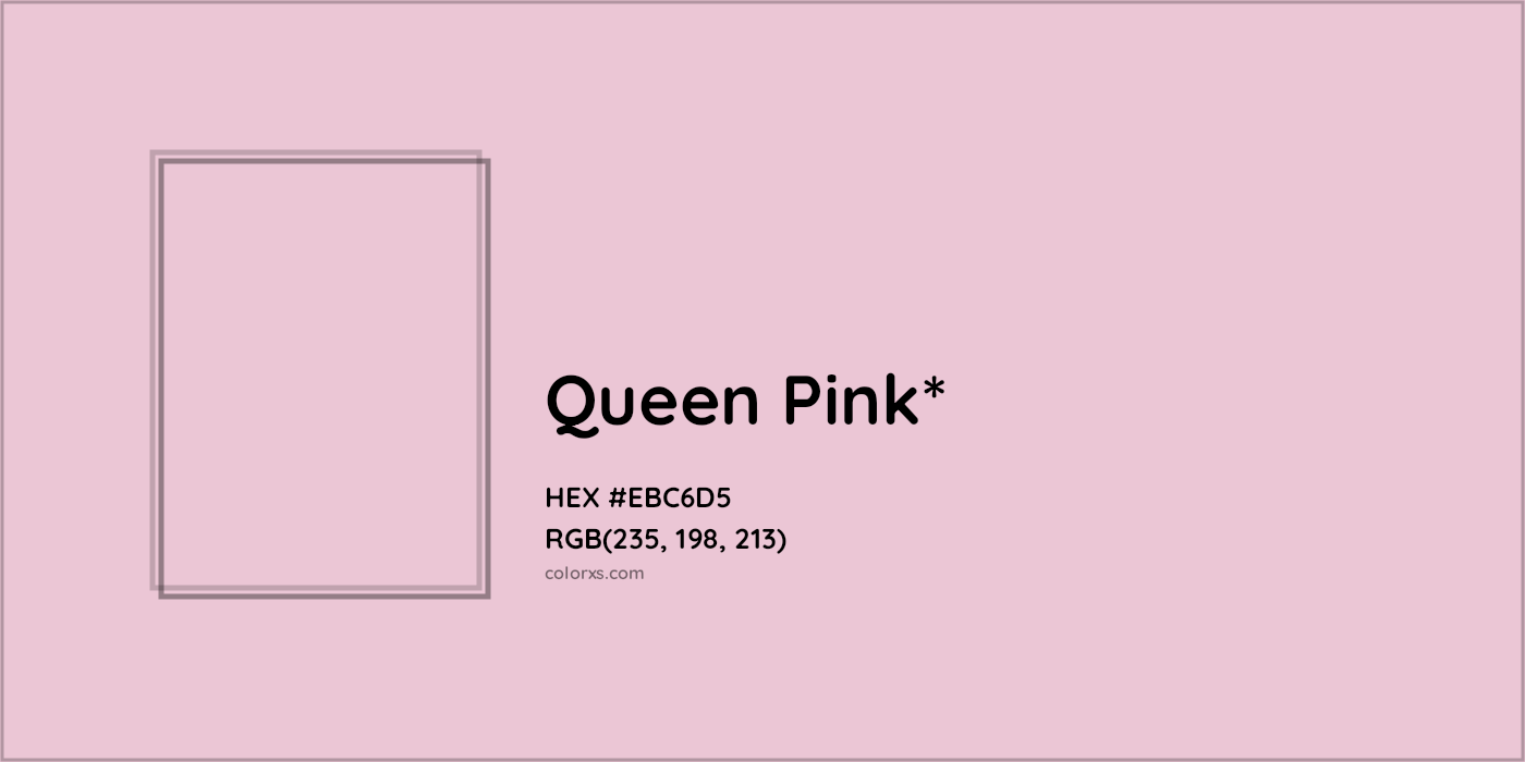 HEX #EBC6D5 Color Name, Color Code, Palettes, Similar Paints, Images