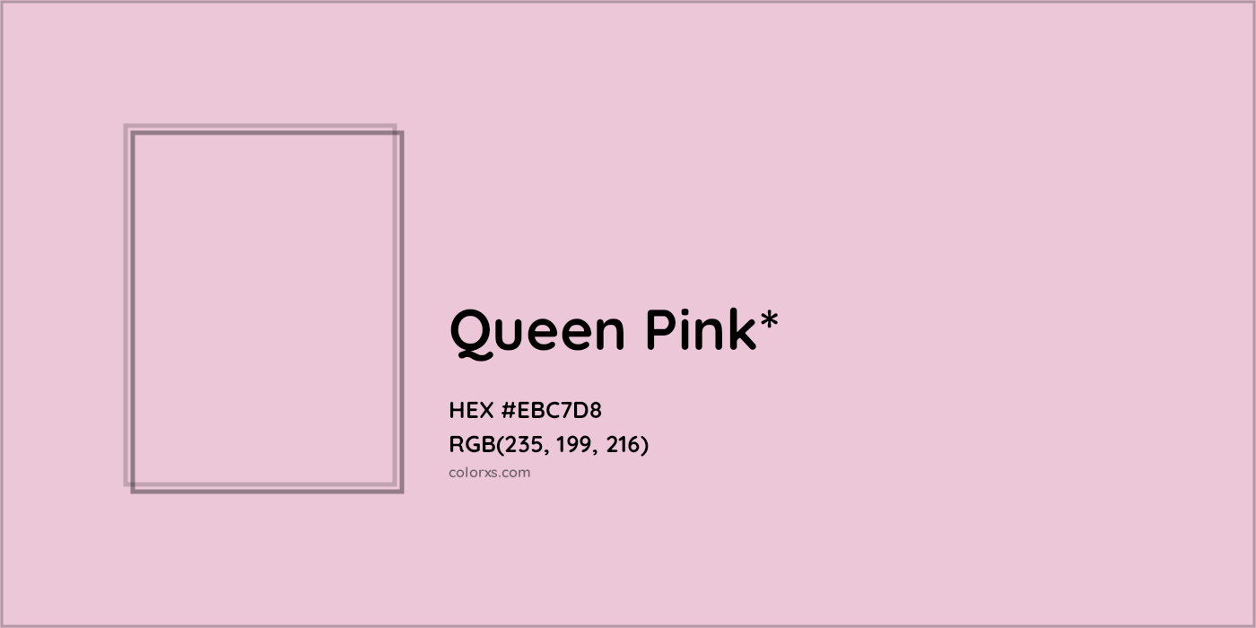 HEX #EBC7D8 Color Name, Color Code, Palettes, Similar Paints, Images
