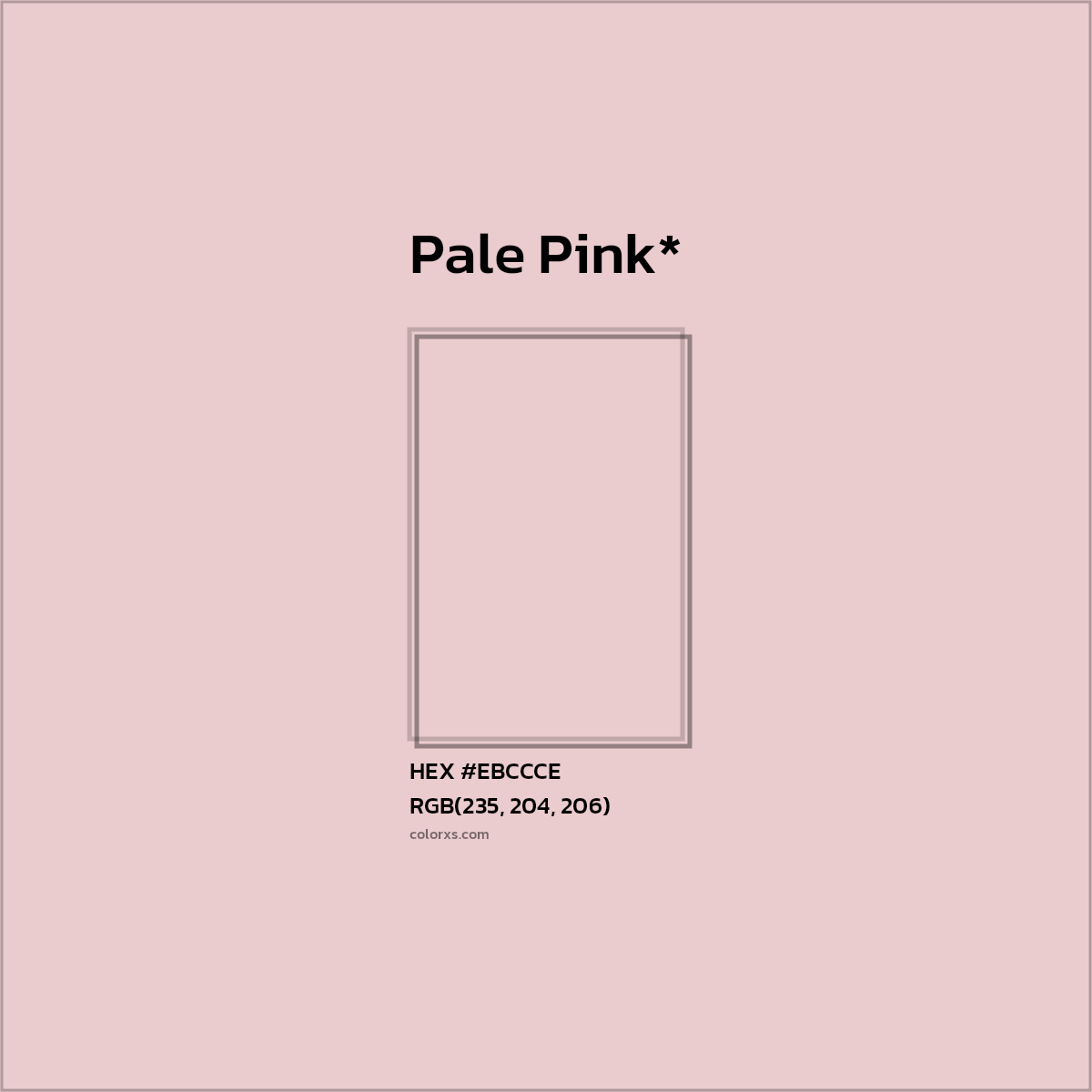 HEX #EBCCCE Color Name, Color Code, Palettes, Similar Paints, Images