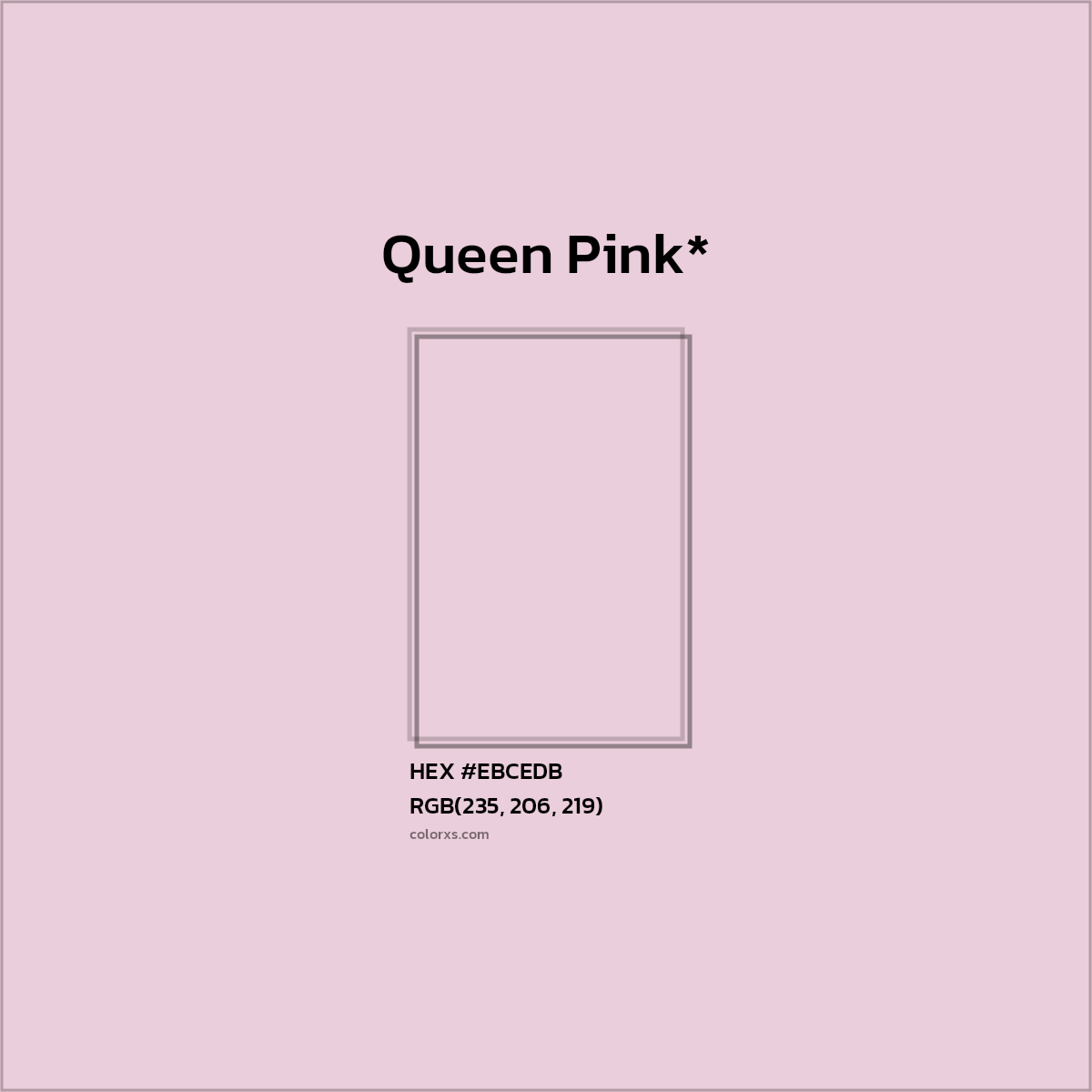 HEX #EBCEDB Color Name, Color Code, Palettes, Similar Paints, Images