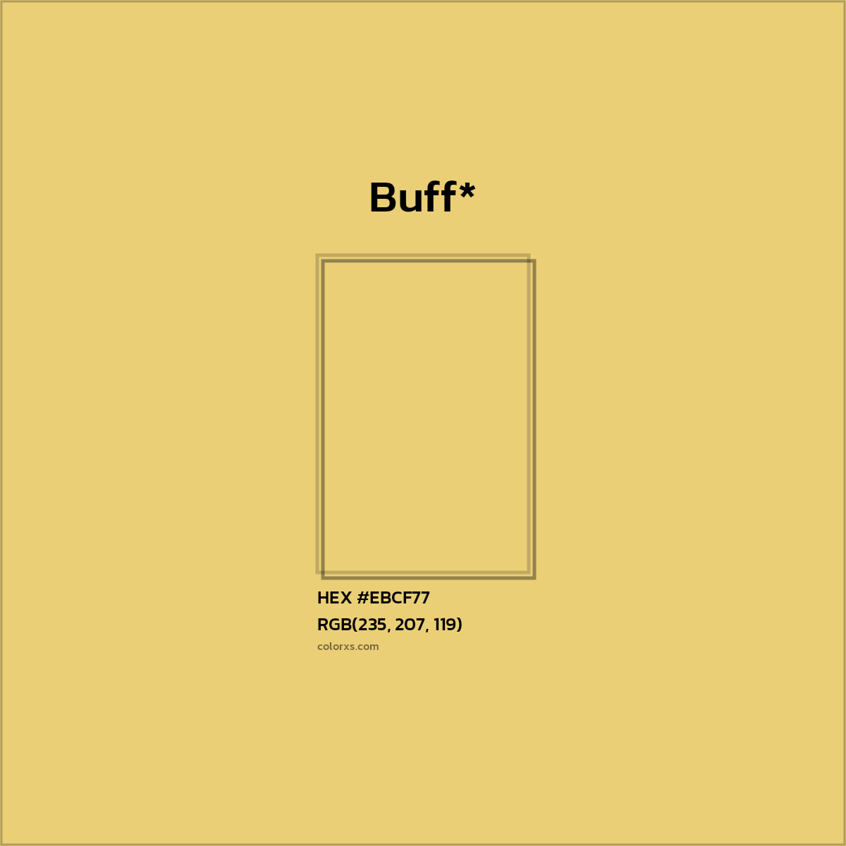 HEX #EBCF77 Color Name, Color Code, Palettes, Similar Paints, Images