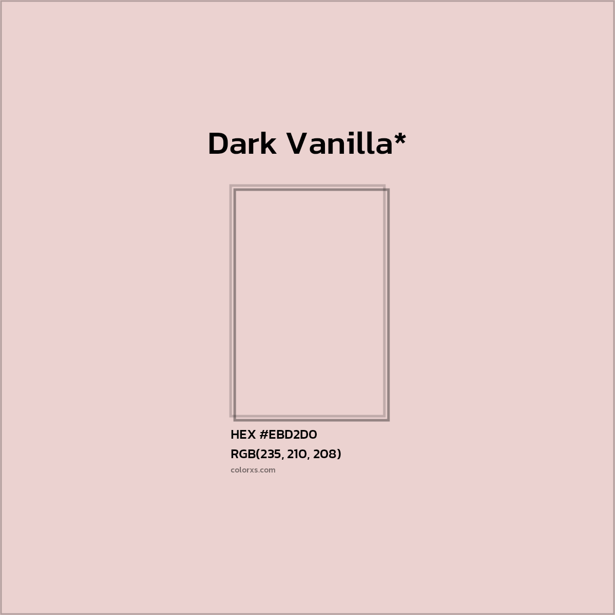 HEX #EBD2D0 Color Name, Color Code, Palettes, Similar Paints, Images