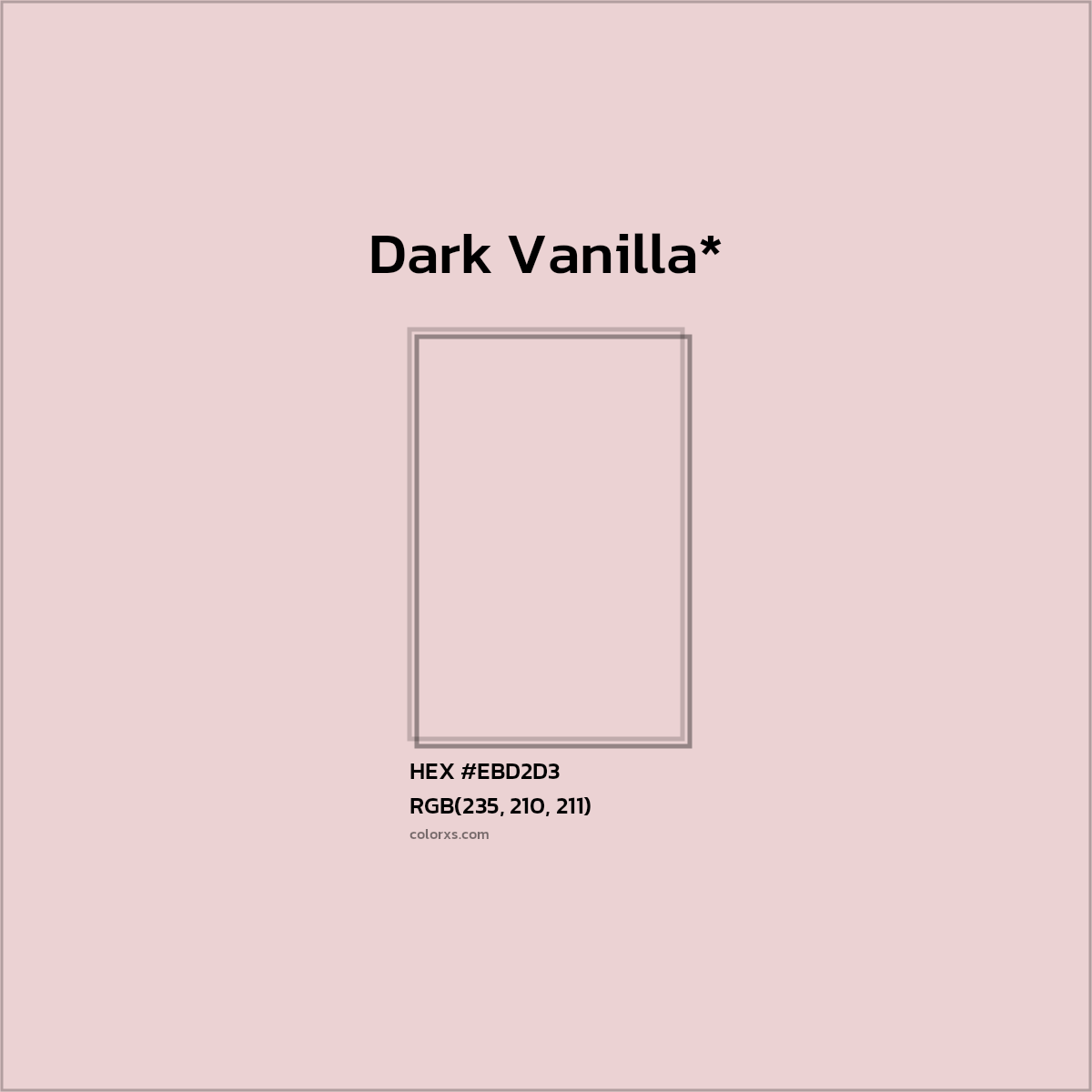 HEX #EBD2D3 Color Name, Color Code, Palettes, Similar Paints, Images
