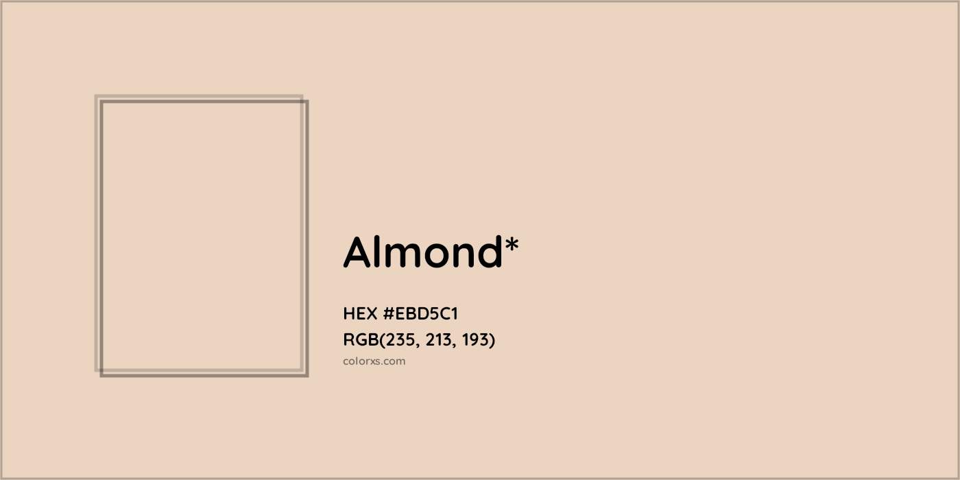 HEX #EBD5C1 Color Name, Color Code, Palettes, Similar Paints, Images