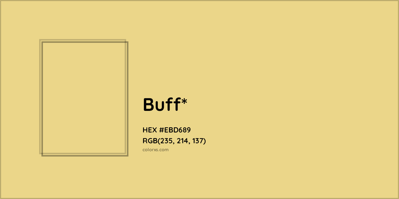 HEX #EBD689 Color Name, Color Code, Palettes, Similar Paints, Images