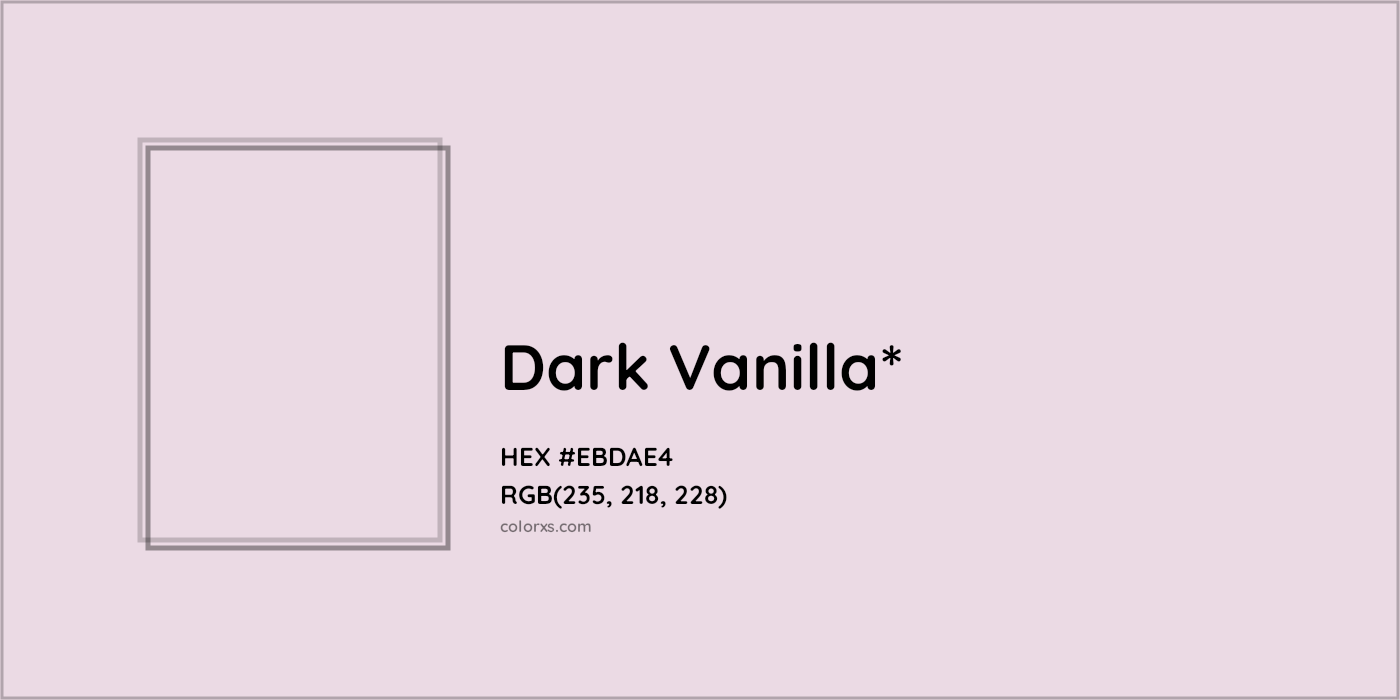 HEX #EBDAE4 Color Name, Color Code, Palettes, Similar Paints, Images