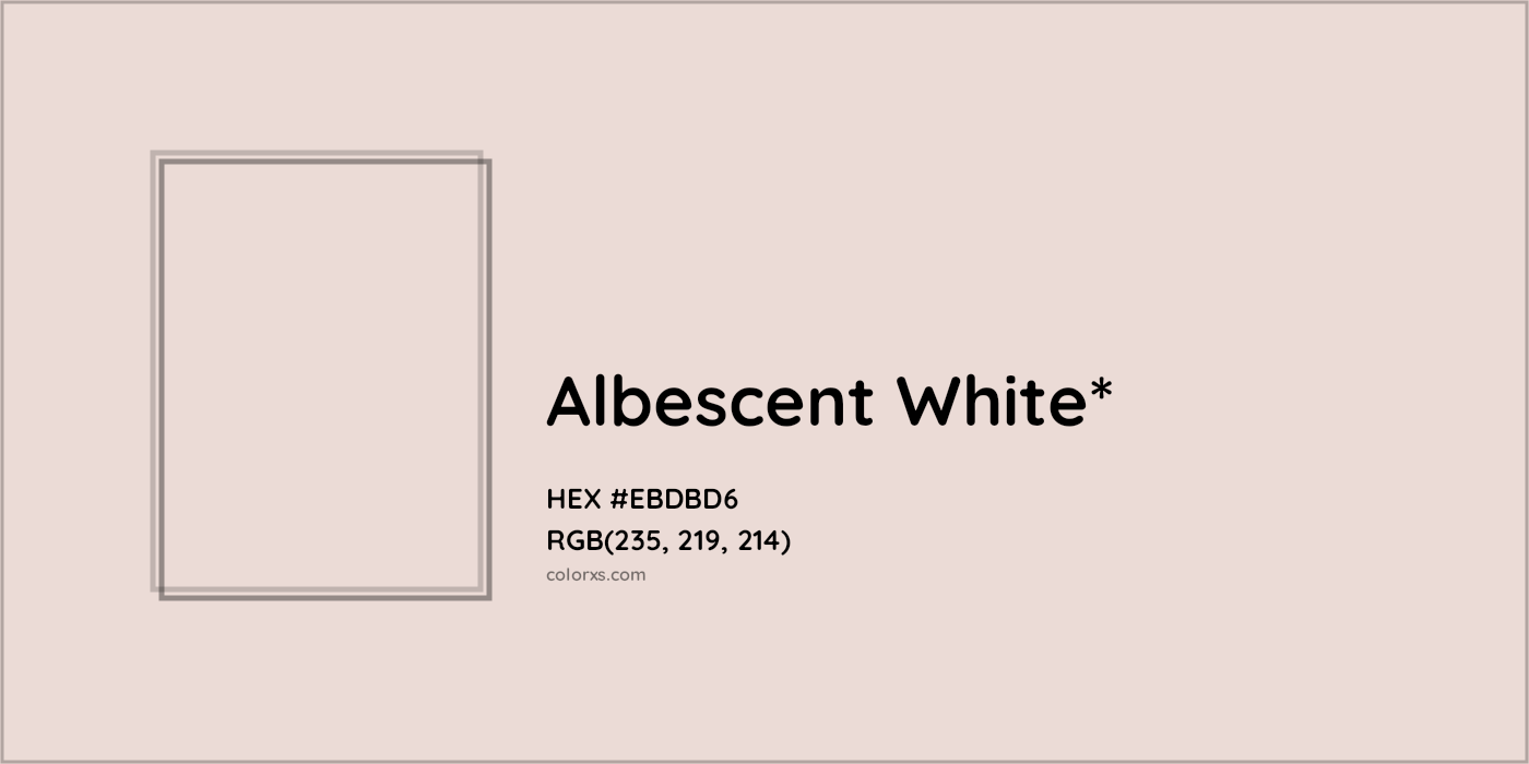 HEX #EBDBD6 Color Name, Color Code, Palettes, Similar Paints, Images