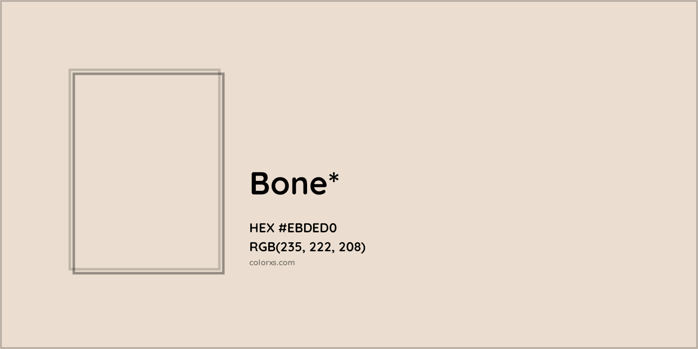 HEX #EBDED0 Color Name, Color Code, Palettes, Similar Paints, Images