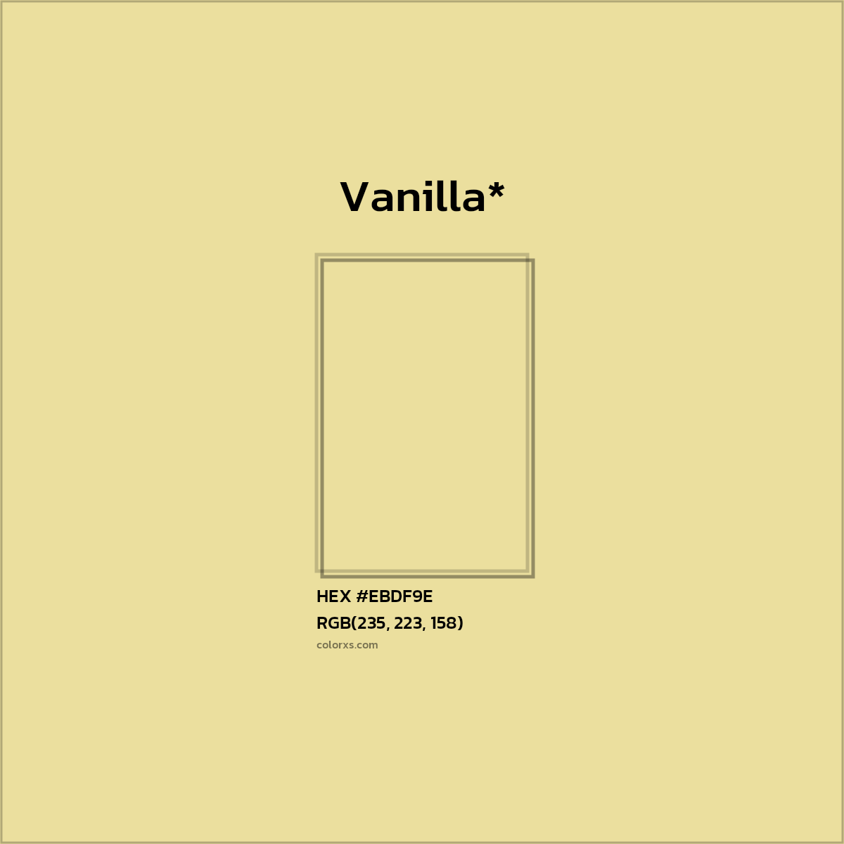 HEX #EBDF9E Color Name, Color Code, Palettes, Similar Paints, Images