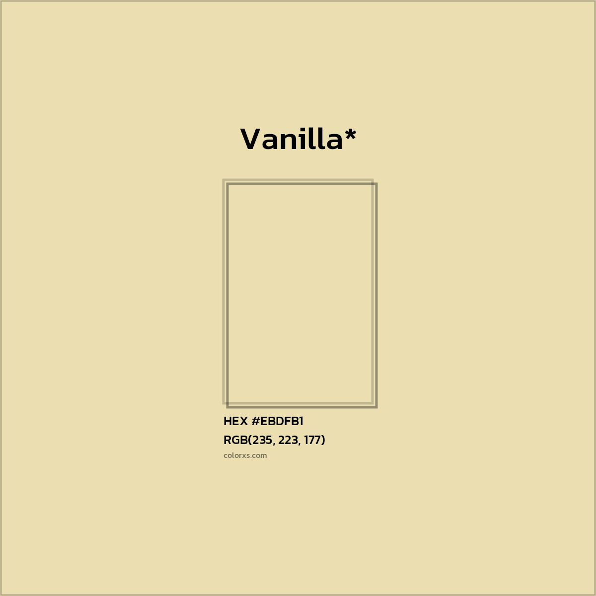 HEX #EBDFB1 Color Name, Color Code, Palettes, Similar Paints, Images