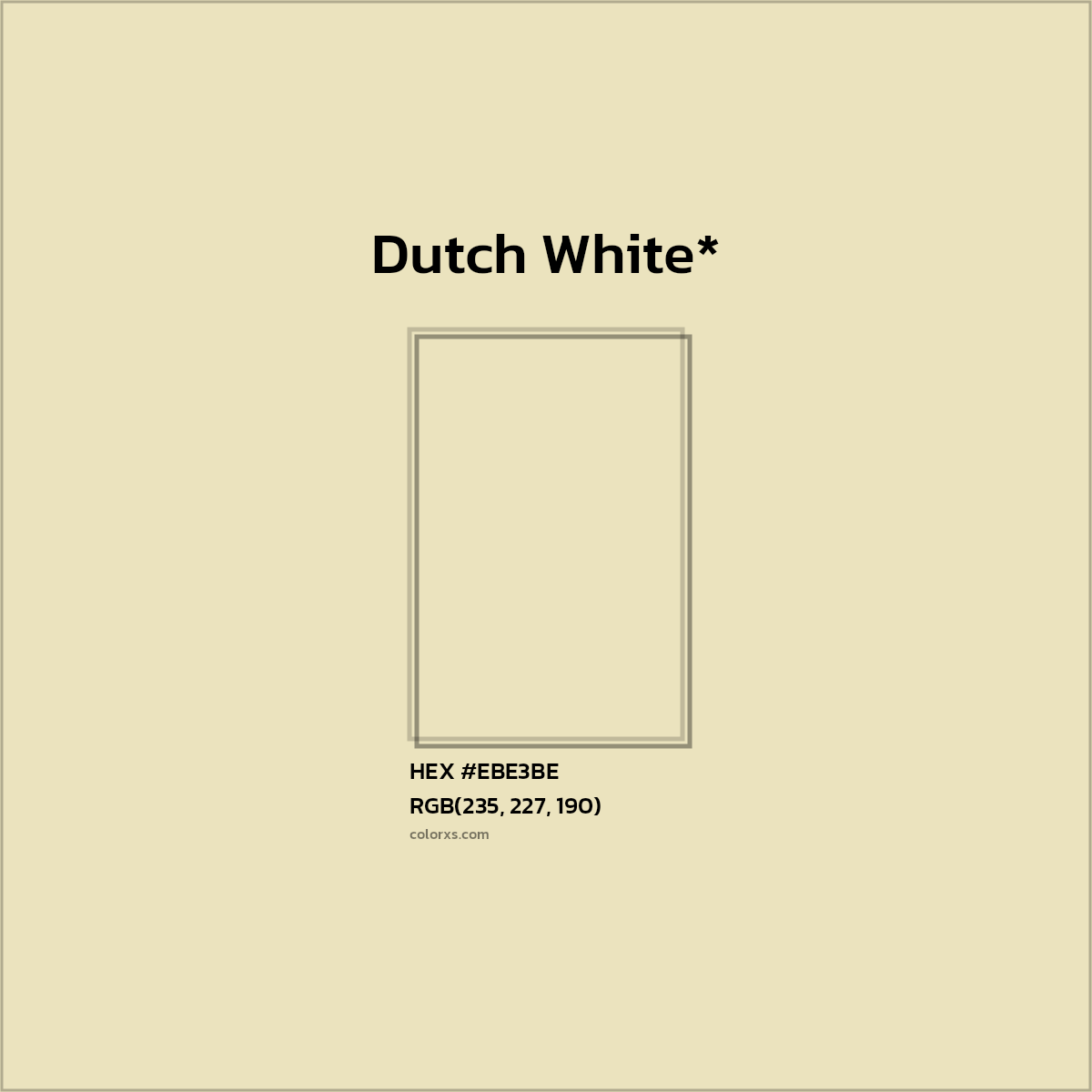 HEX #EBE3BE Color Name, Color Code, Palettes, Similar Paints, Images