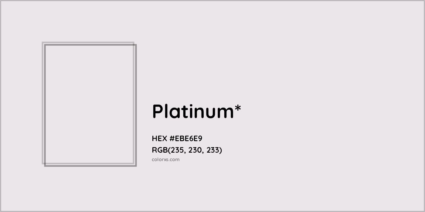 HEX #EBE6E9 Color Name, Color Code, Palettes, Similar Paints, Images