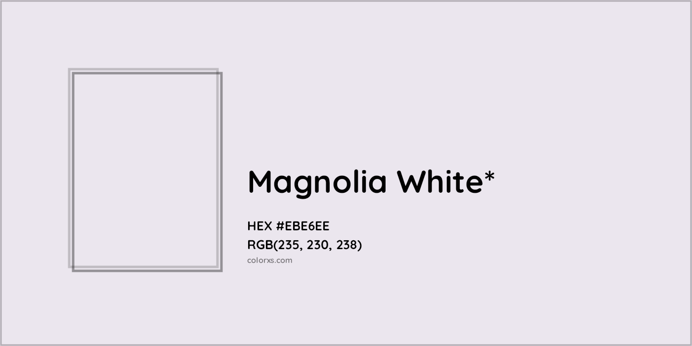 HEX #EBE6EE Color Name, Color Code, Palettes, Similar Paints, Images