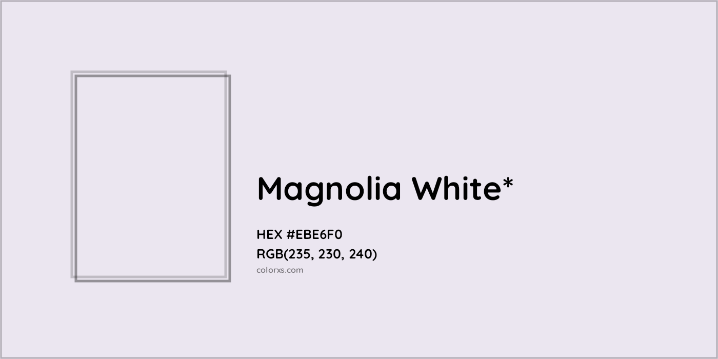HEX #EBE6F0 Color Name, Color Code, Palettes, Similar Paints, Images