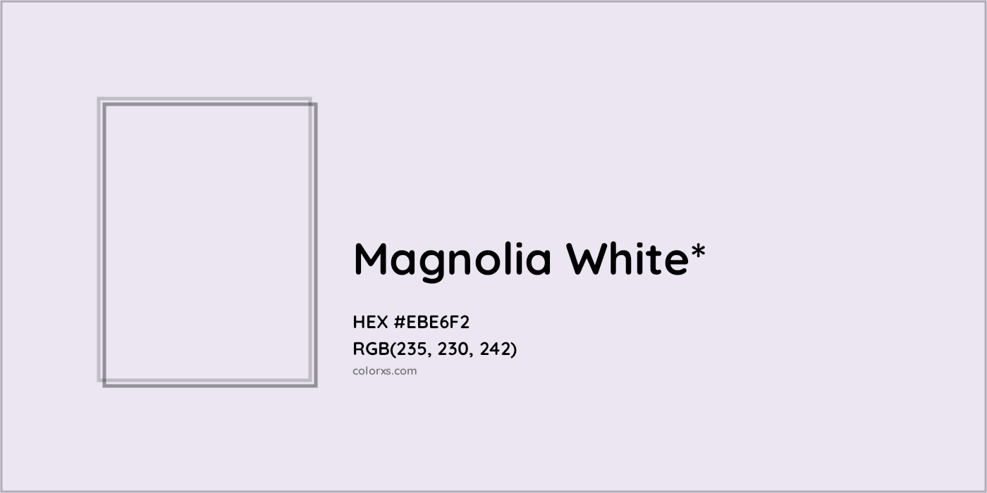 HEX #EBE6F2 Color Name, Color Code, Palettes, Similar Paints, Images