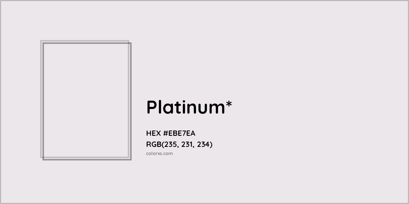 HEX #EBE7EA Color Name, Color Code, Palettes, Similar Paints, Images