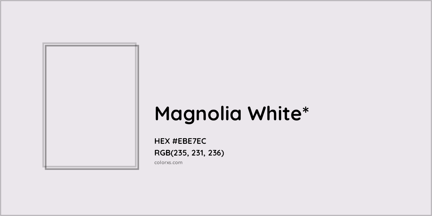 HEX #EBE7EC Color Name, Color Code, Palettes, Similar Paints, Images