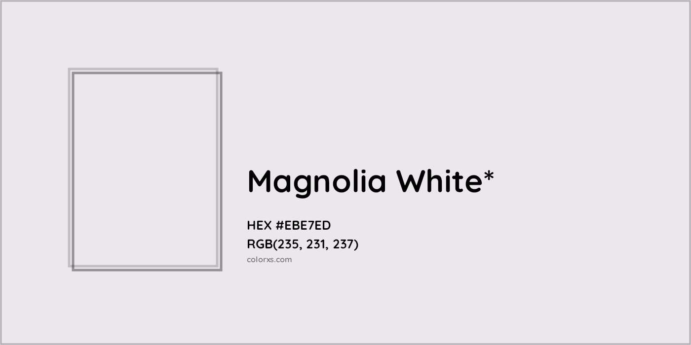 HEX #EBE7ED Color Name, Color Code, Palettes, Similar Paints, Images