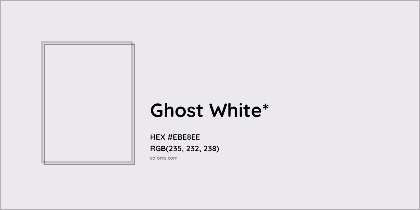 HEX #EBE8EE Color Name, Color Code, Palettes, Similar Paints, Images