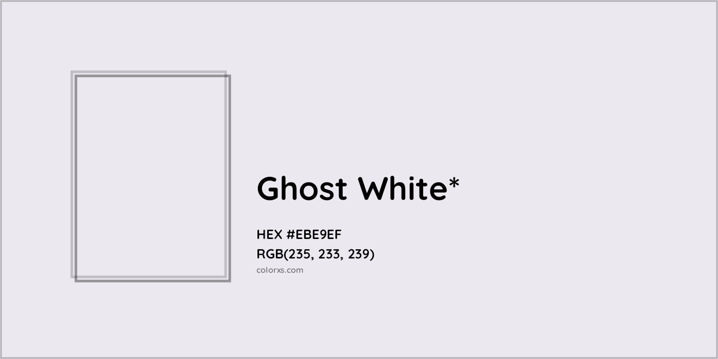 HEX #EBE9EF Color Name, Color Code, Palettes, Similar Paints, Images