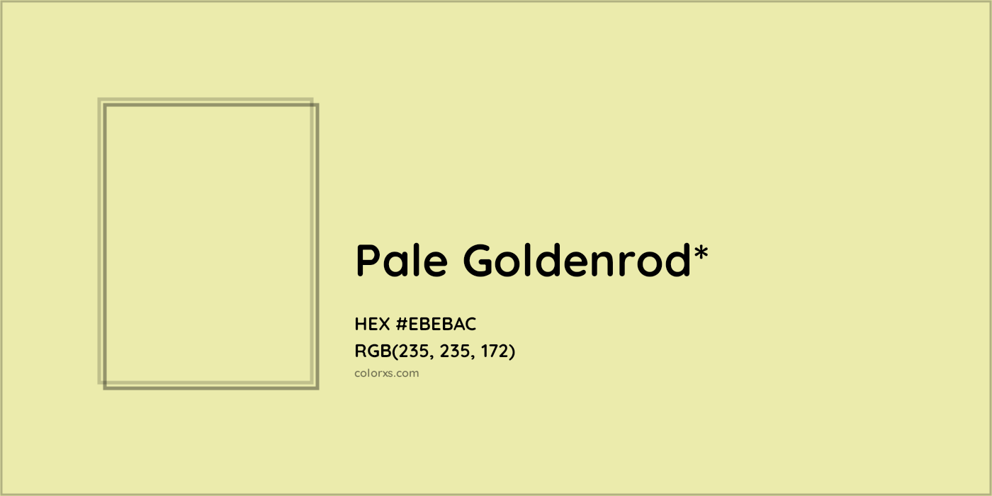 HEX #EBEBAC Color Name, Color Code, Palettes, Similar Paints, Images