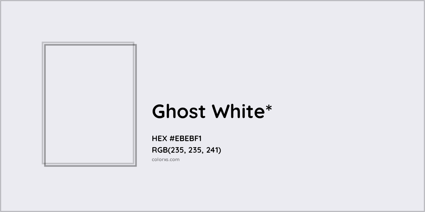 HEX #EBEBF1 Color Name, Color Code, Palettes, Similar Paints, Images