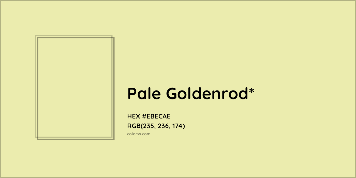 HEX #EBECAE Color Name, Color Code, Palettes, Similar Paints, Images