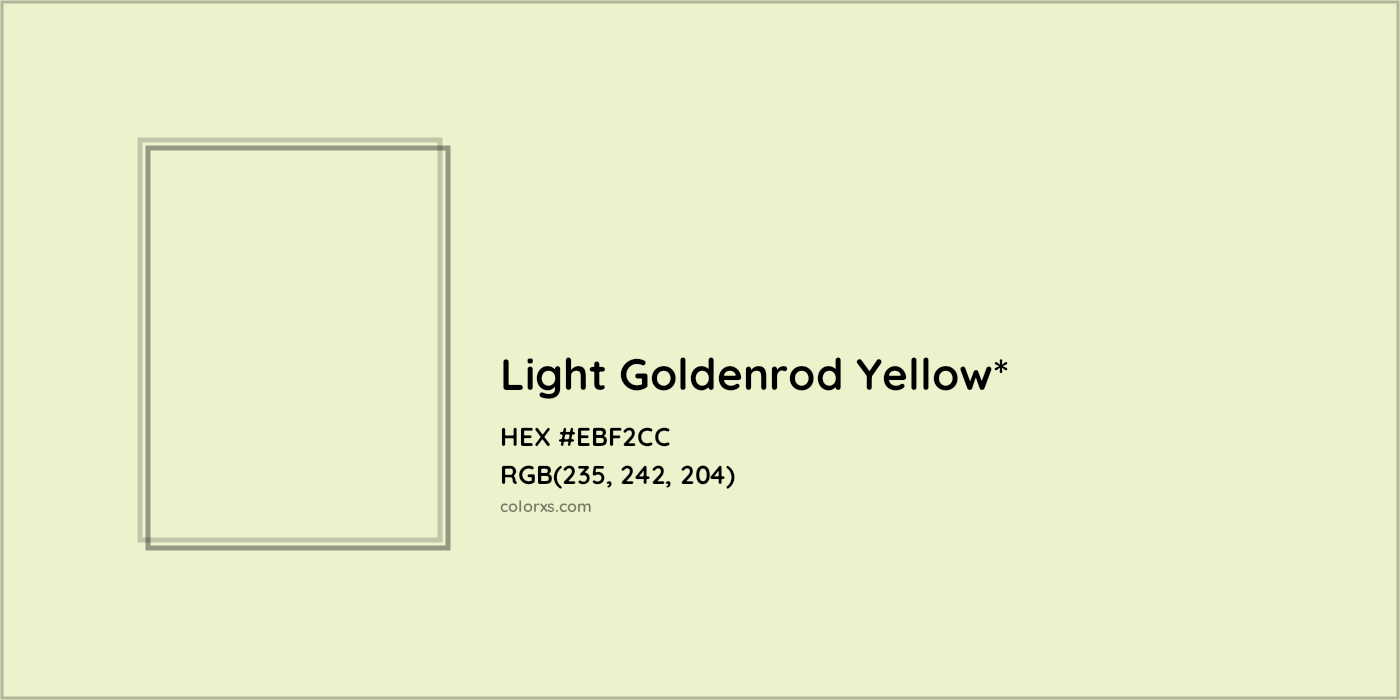 HEX #EBF2CC Color Name, Color Code, Palettes, Similar Paints, Images