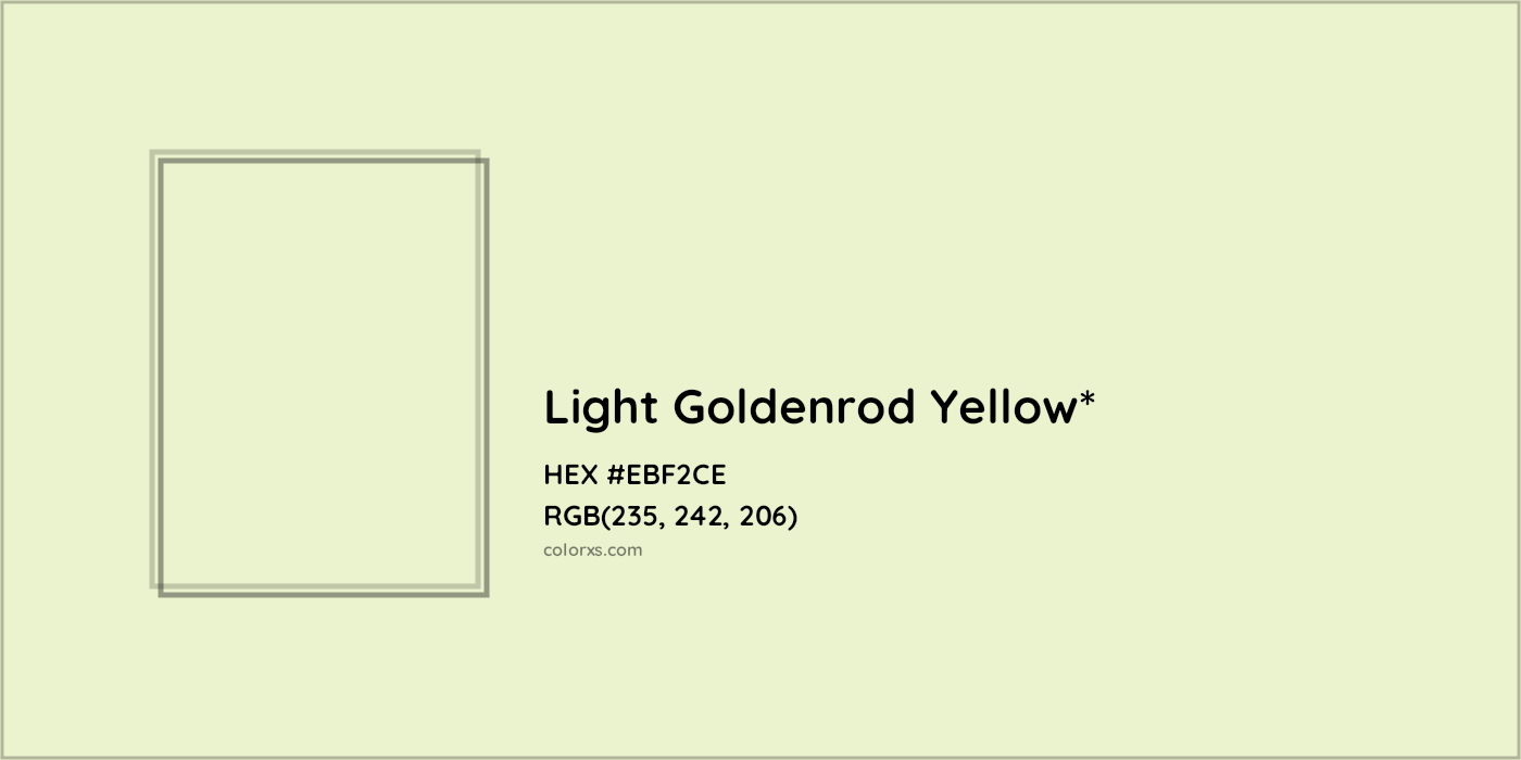 HEX #EBF2CE Color Name, Color Code, Palettes, Similar Paints, Images