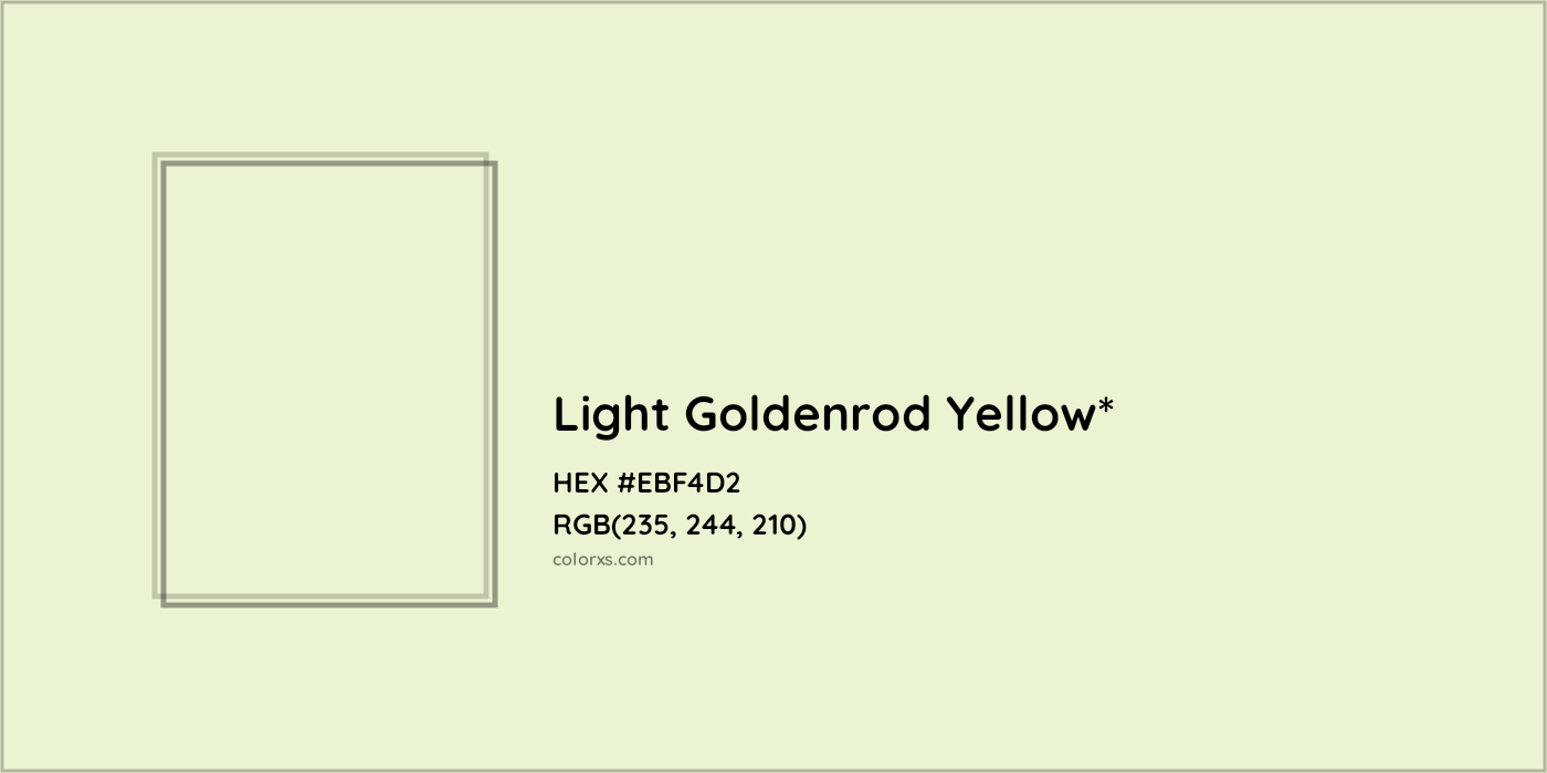HEX #EBF4D2 Color Name, Color Code, Palettes, Similar Paints, Images