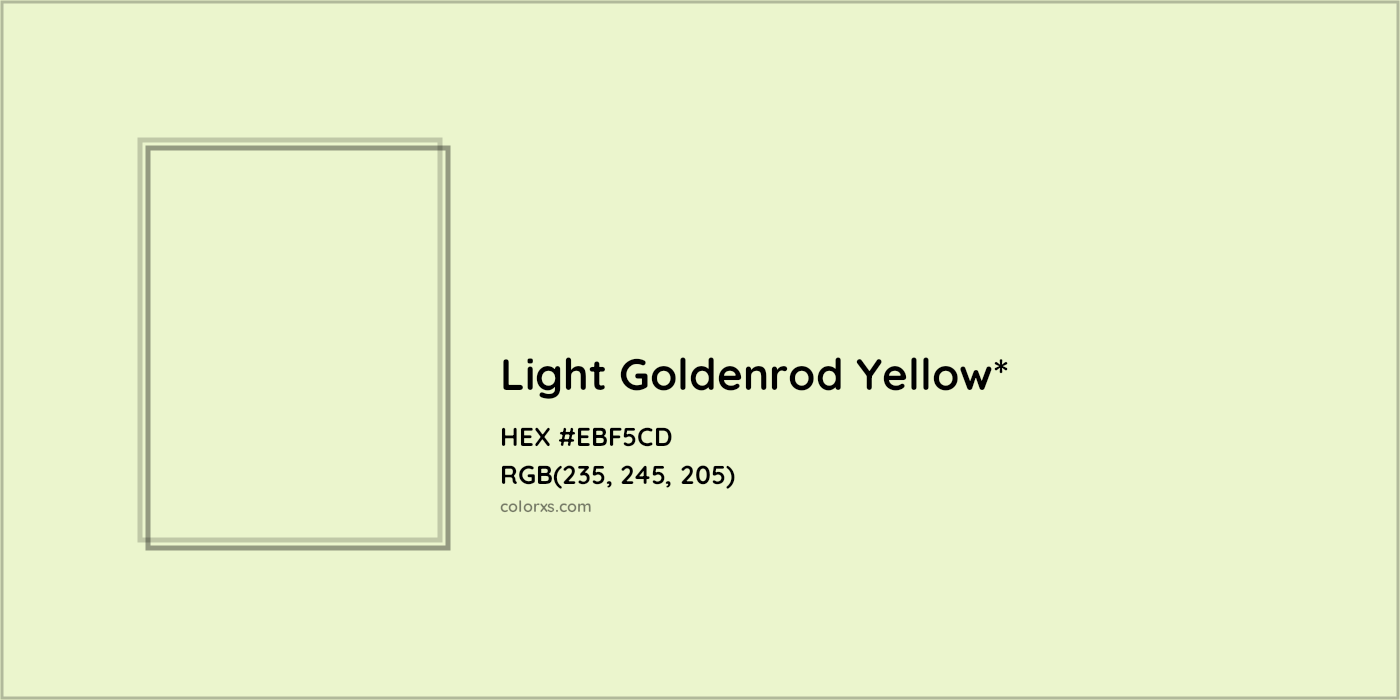 HEX #EBF5CD Color Name, Color Code, Palettes, Similar Paints, Images