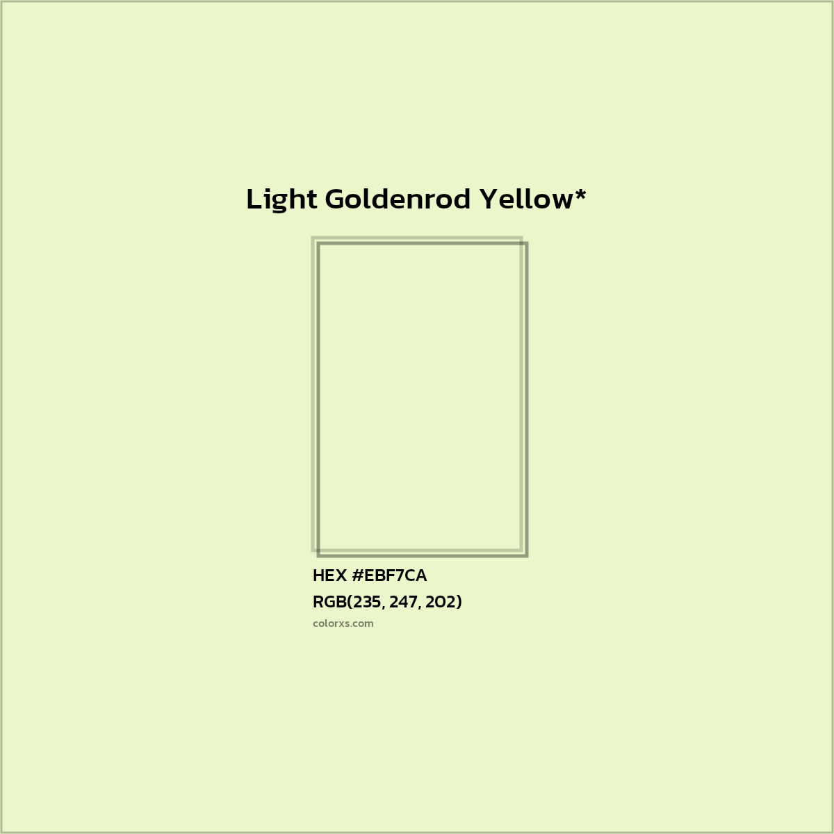 HEX #EBF7CA Color Name, Color Code, Palettes, Similar Paints, Images