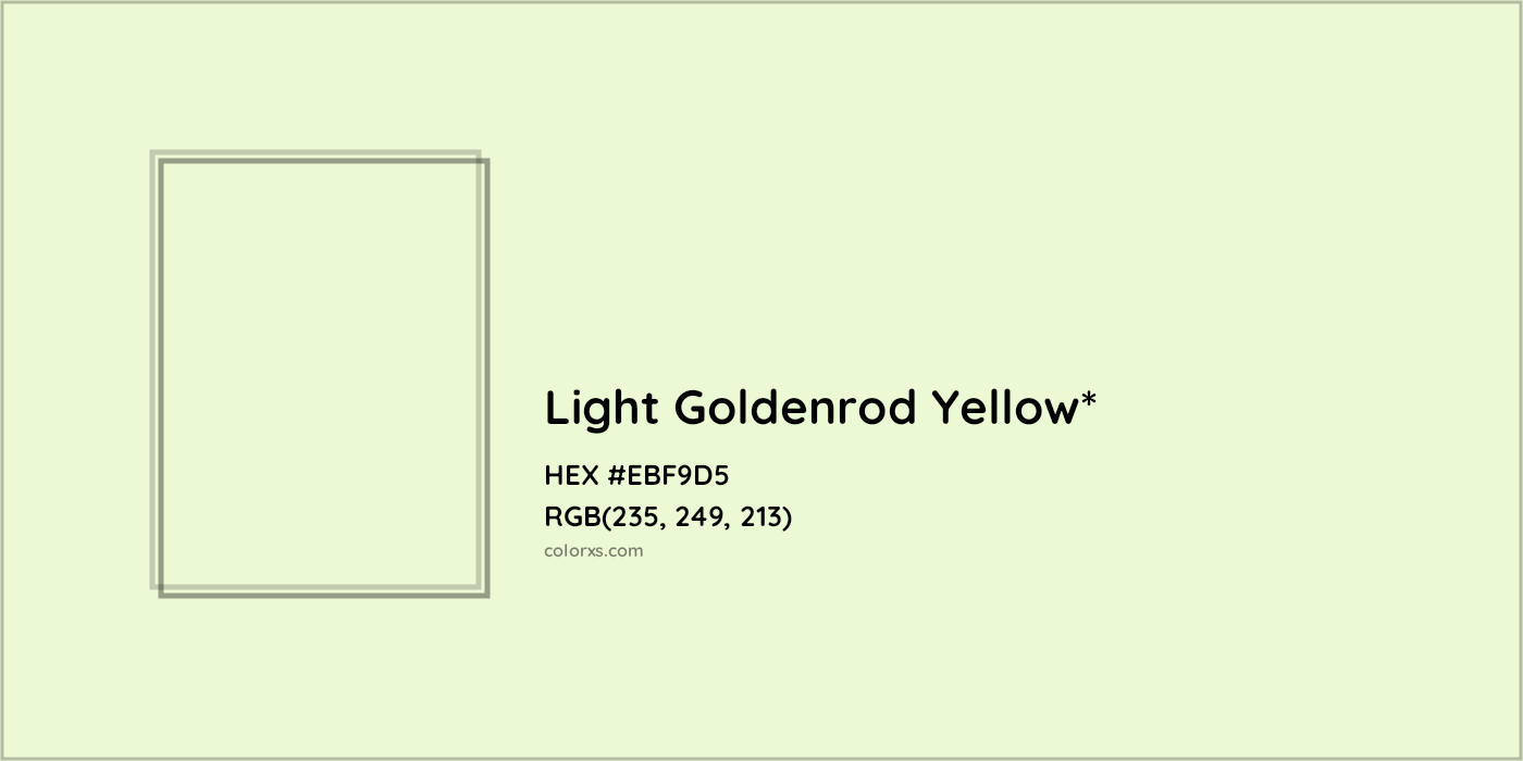 HEX #EBF9D5 Color Name, Color Code, Palettes, Similar Paints, Images