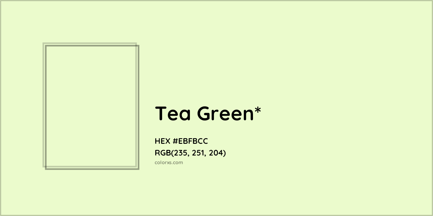 HEX #EBFBCC Color Name, Color Code, Palettes, Similar Paints, Images