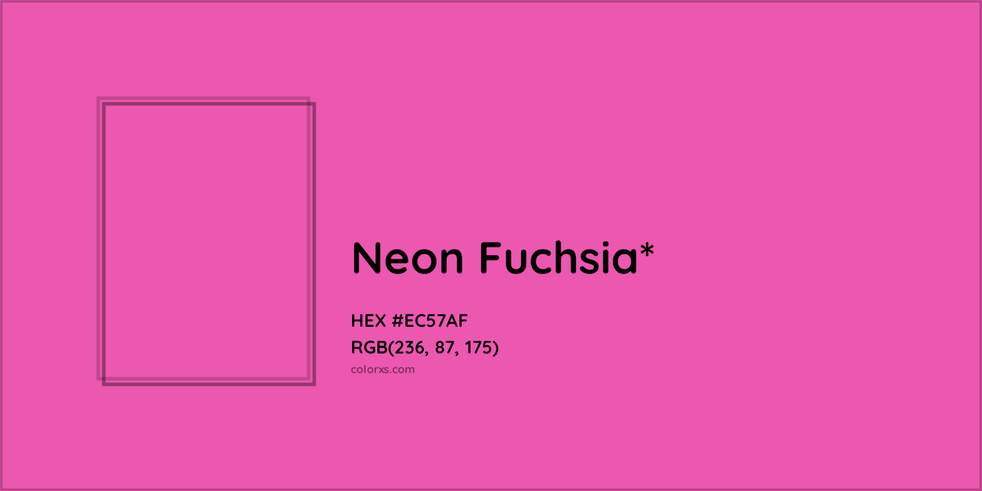HEX #EC57AF Color Name, Color Code, Palettes, Similar Paints, Images