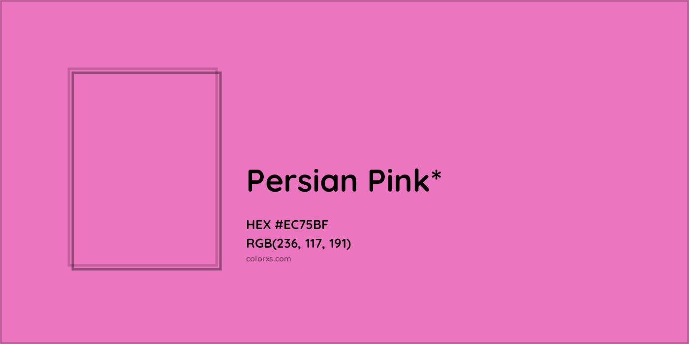 HEX #EC75BF Color Name, Color Code, Palettes, Similar Paints, Images