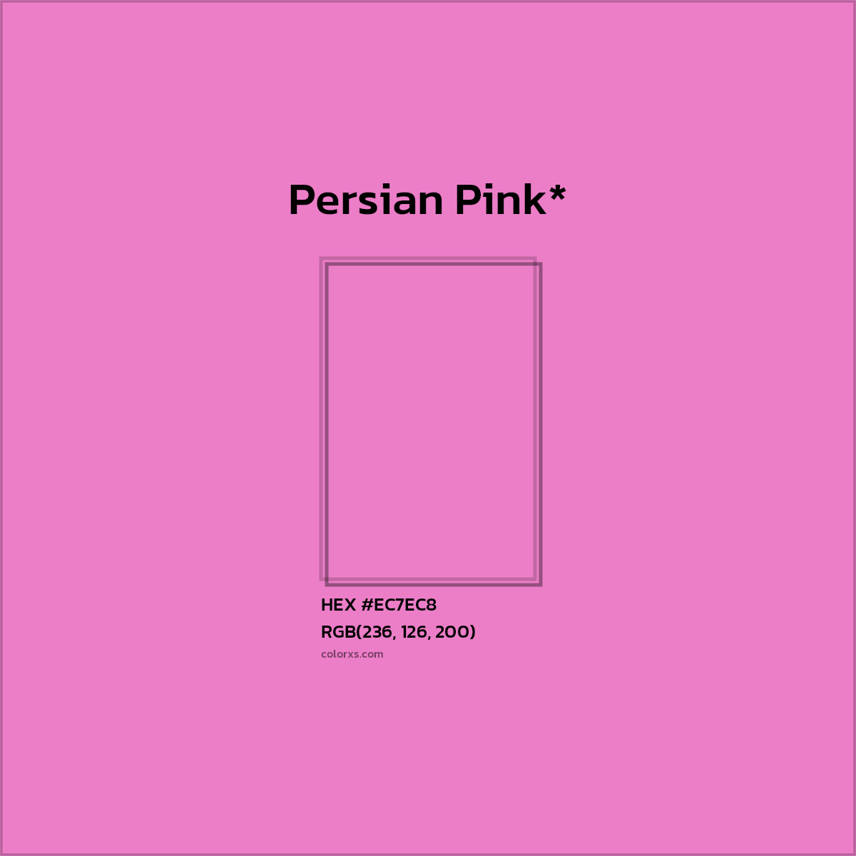 HEX #EC7EC8 Color Name, Color Code, Palettes, Similar Paints, Images