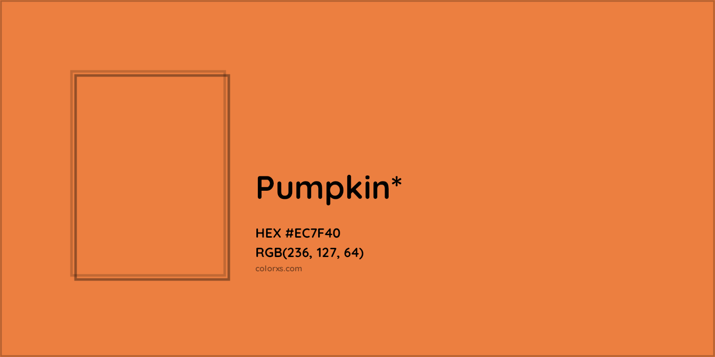 HEX #EC7F40 Color Name, Color Code, Palettes, Similar Paints, Images