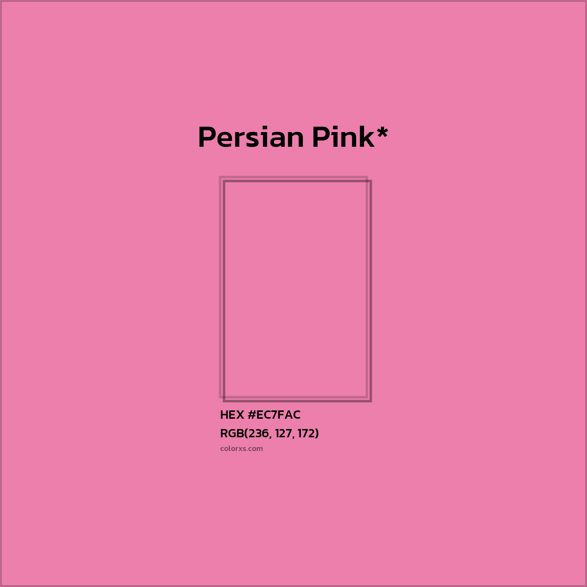 HEX #EC7FAC Color Name, Color Code, Palettes, Similar Paints, Images