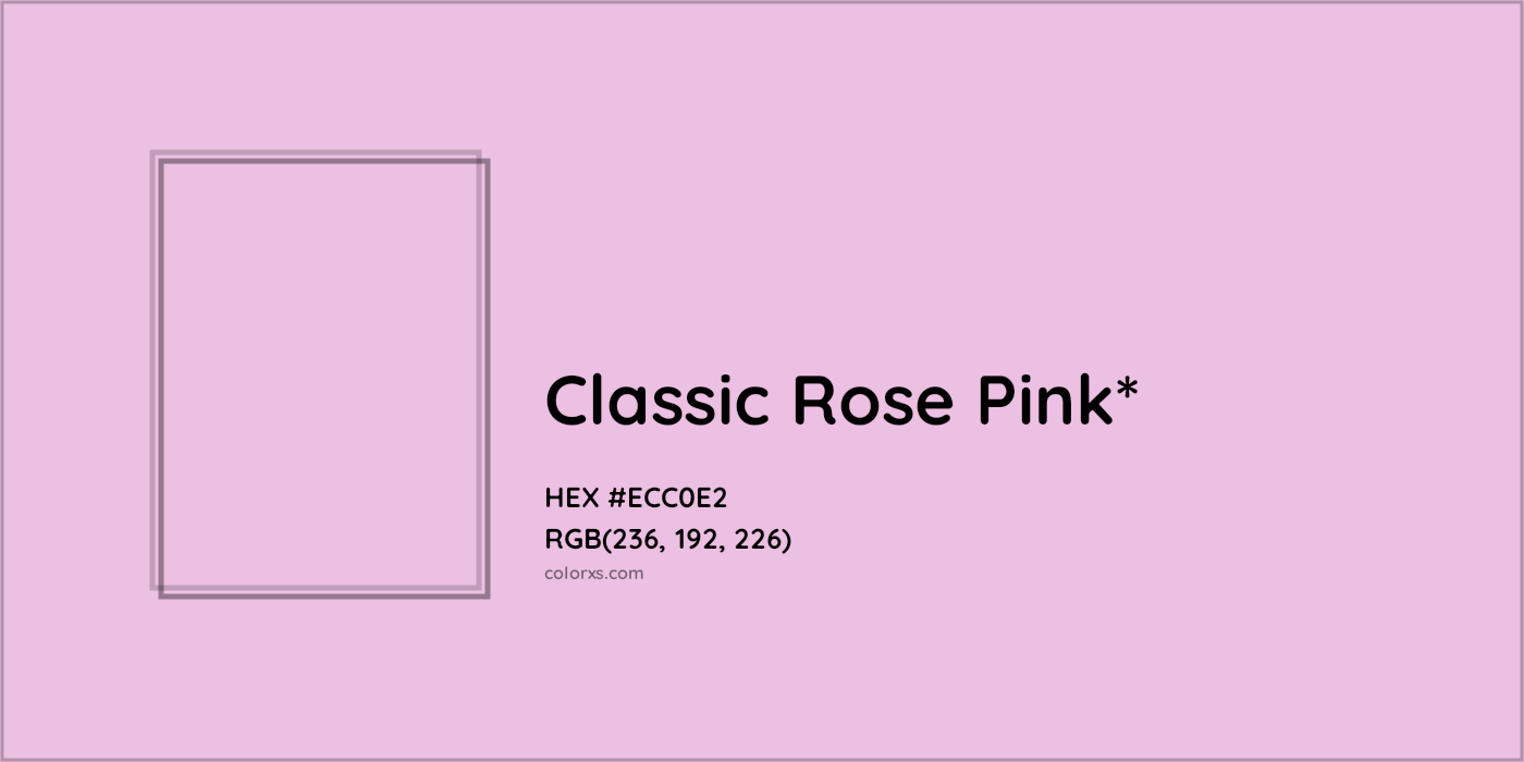 HEX #ECC0E2 Color Name, Color Code, Palettes, Similar Paints, Images