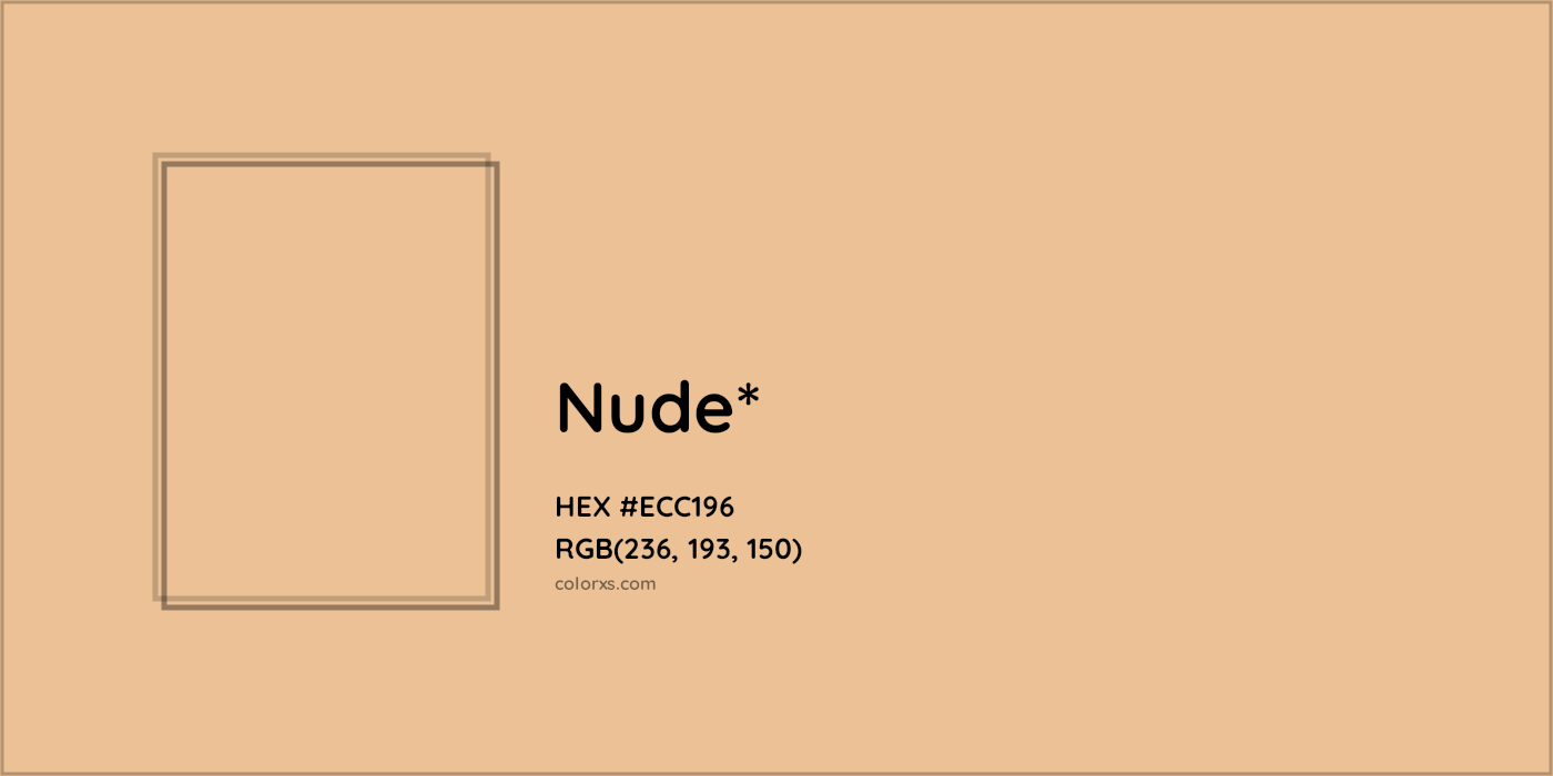 HEX #ECC196 Color Name, Color Code, Palettes, Similar Paints, Images