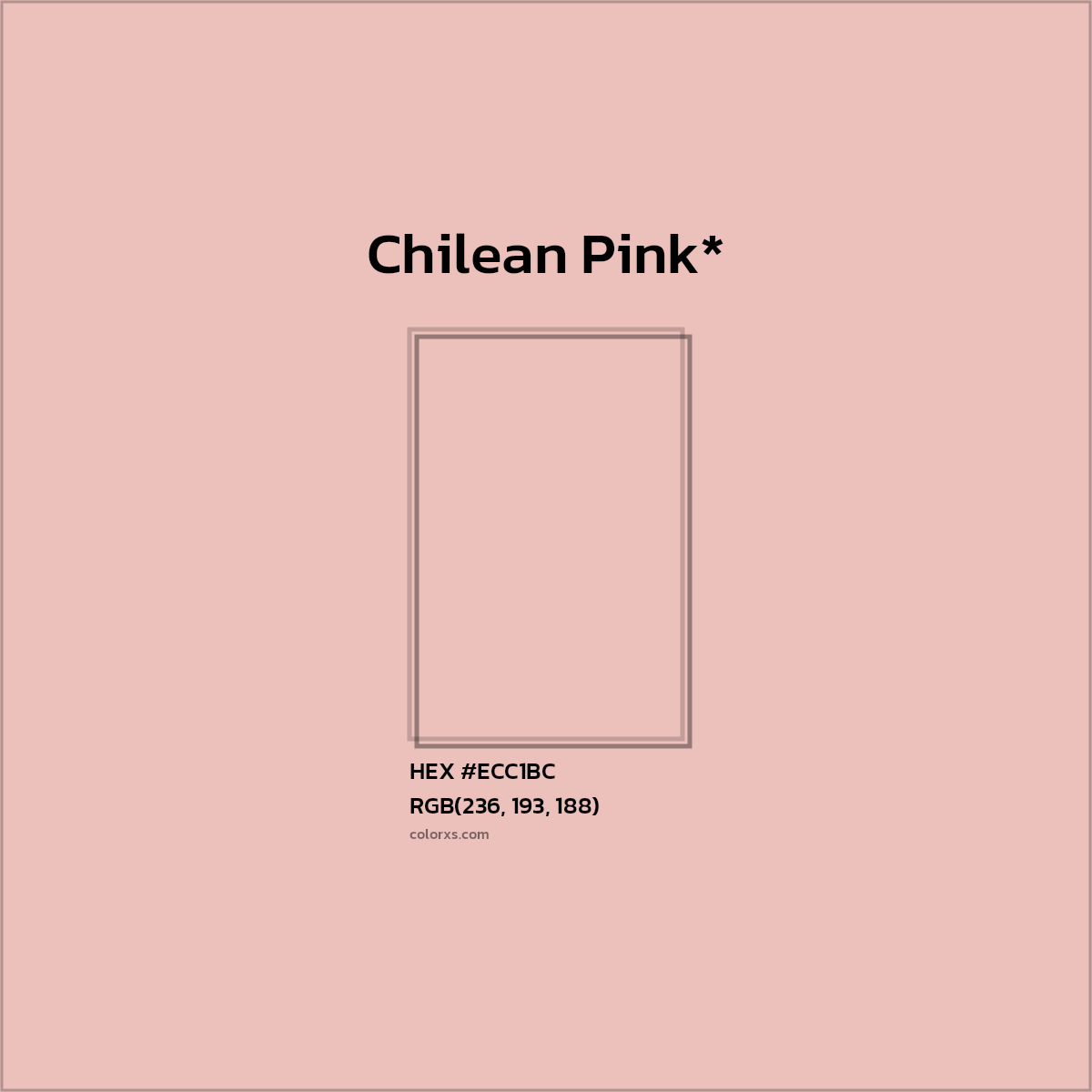 HEX #ECC1BC Color Name, Color Code, Palettes, Similar Paints, Images