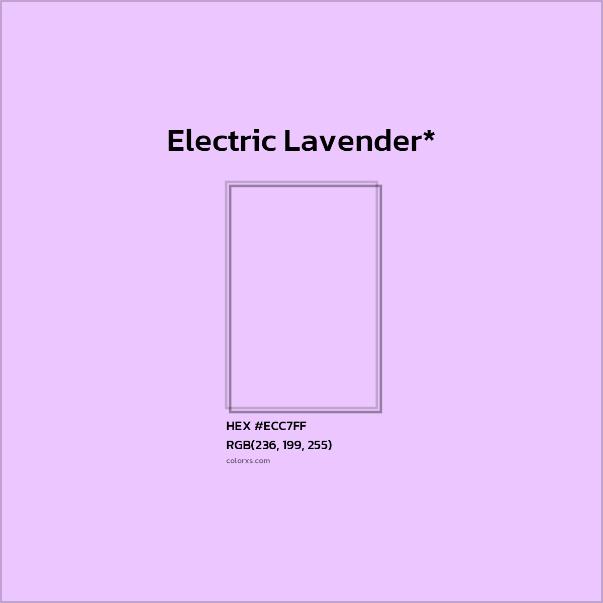 HEX #ECC7FF Color Name, Color Code, Palettes, Similar Paints, Images