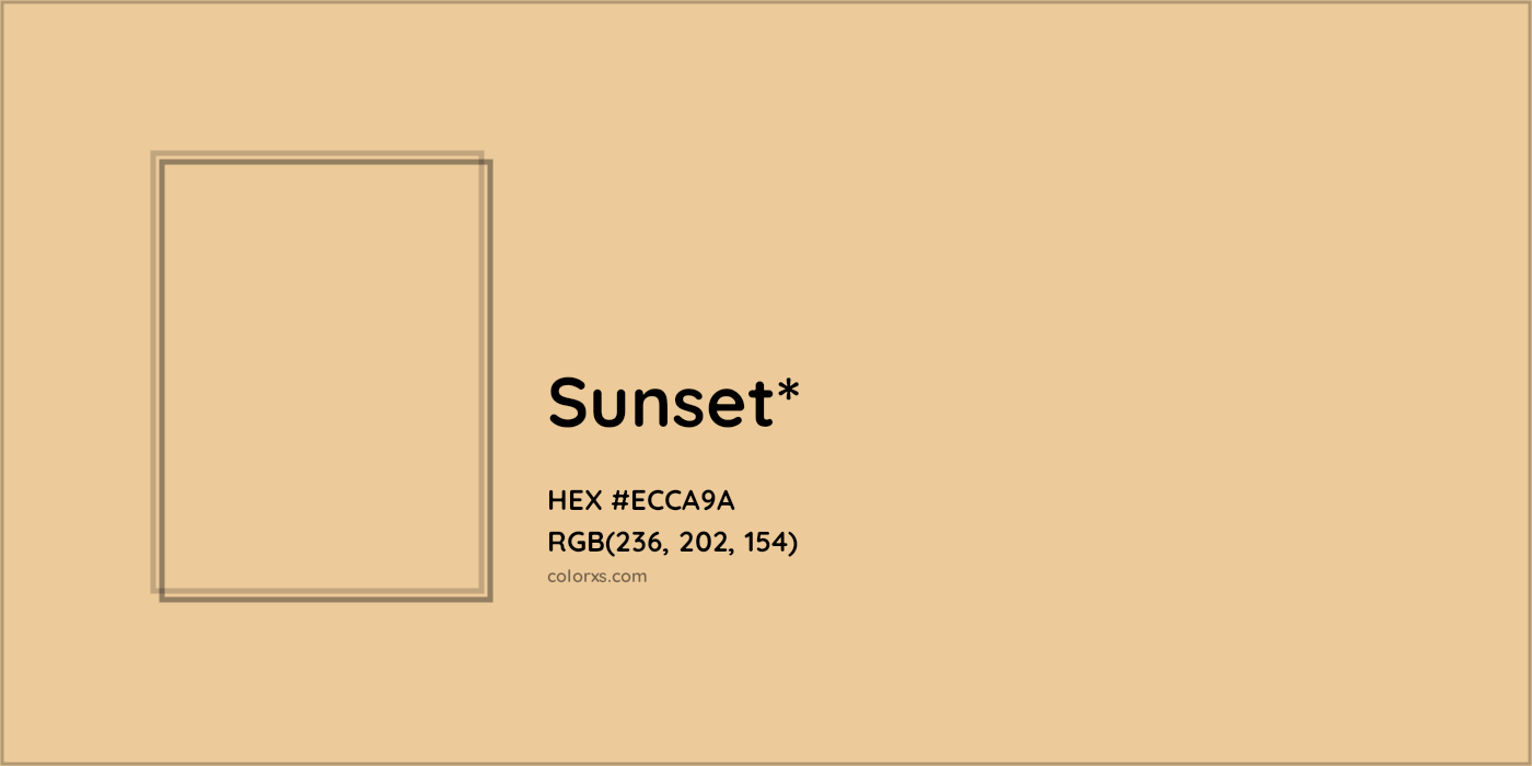 HEX #ECCA9A Color Name, Color Code, Palettes, Similar Paints, Images