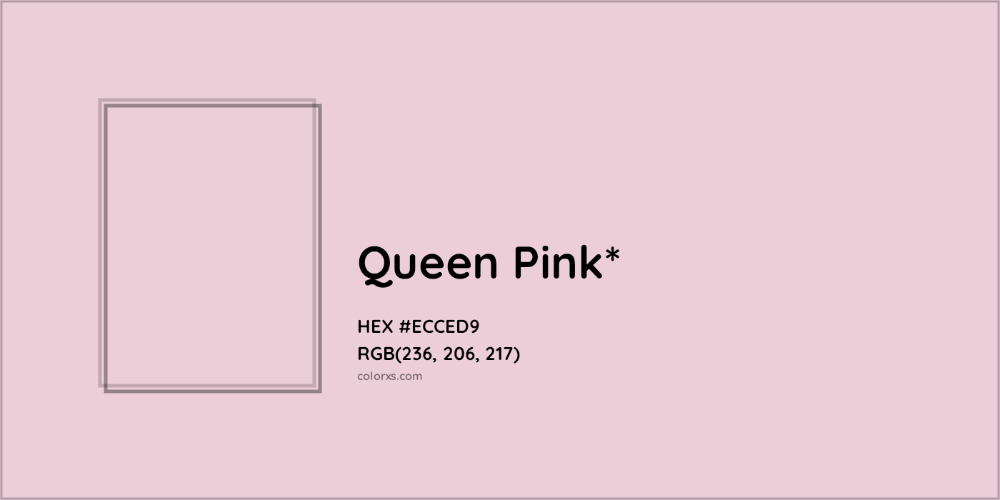 HEX #ECCED9 Color Name, Color Code, Palettes, Similar Paints, Images