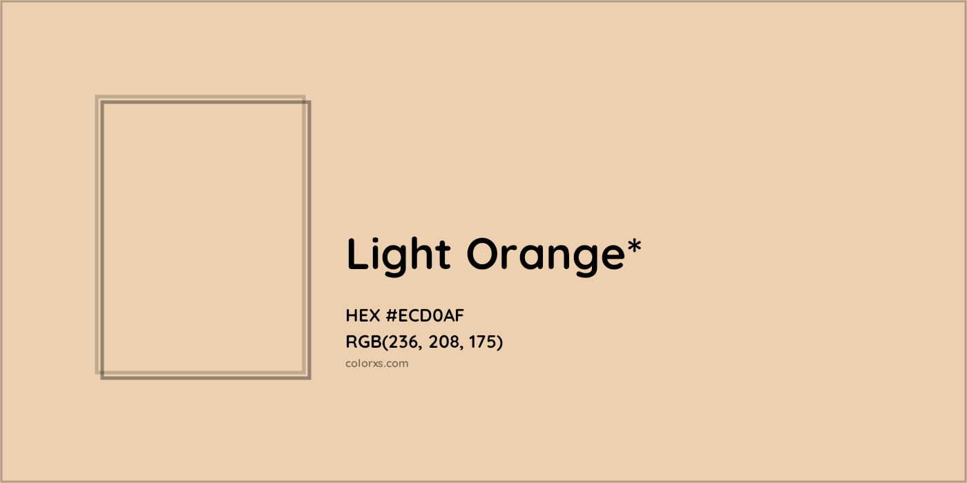 HEX #ECD0AF Color Name, Color Code, Palettes, Similar Paints, Images